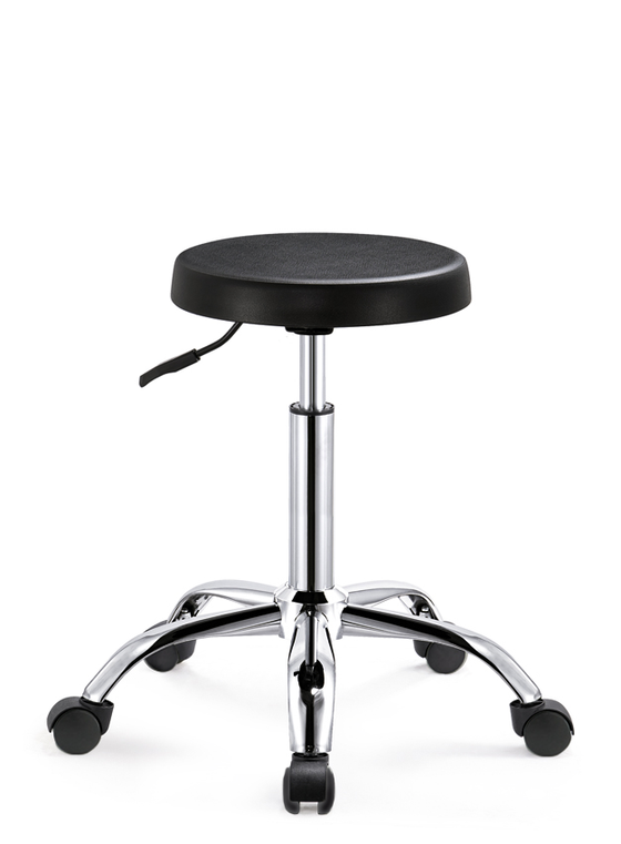 Slimzitten Rondo | Ergonomische Tabouret Zwart